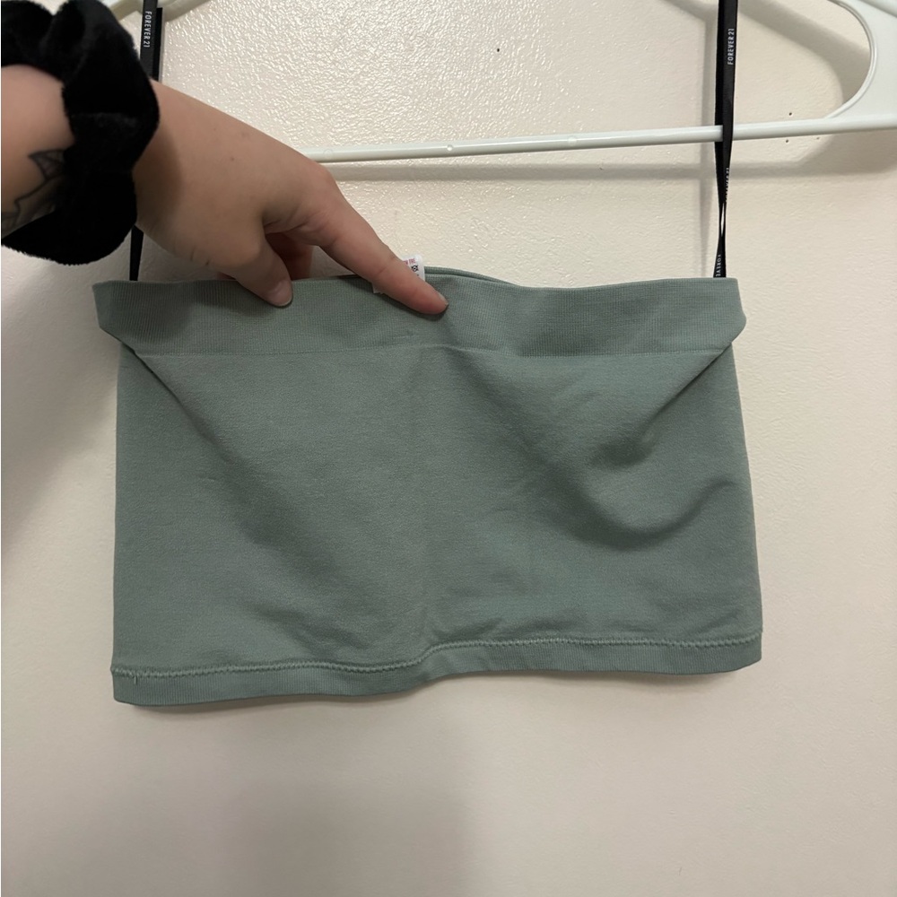 Forever 21 Mint Green Tube Top